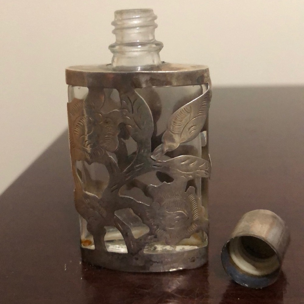 Sterling silver bottle